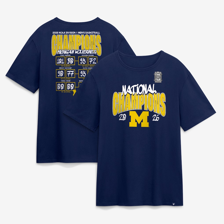 🏆️Michigan Wolverines – 2026 National Champions T Shirt