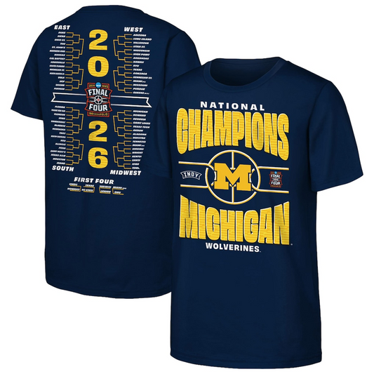 🏆️Michigan Wolverines – 2026 National Champions T Shirt