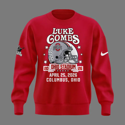 Limited Edition Luke Combs x Ohio State Stadium Sweatshirt