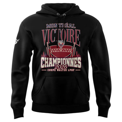 Adult & Kids Montreal Victoire Royalty Champions Locker Room 2026 Hoodie