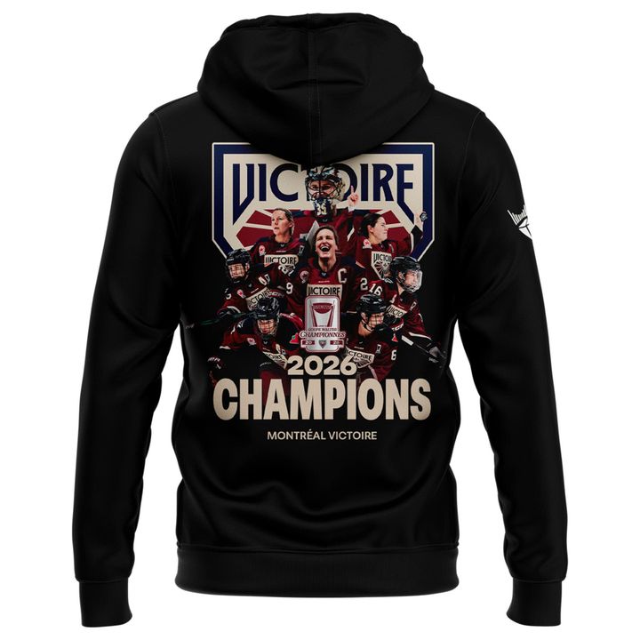 Adult & Kids Montreal Victoire Royalty Champions Locker Room 2026 Hoodie
