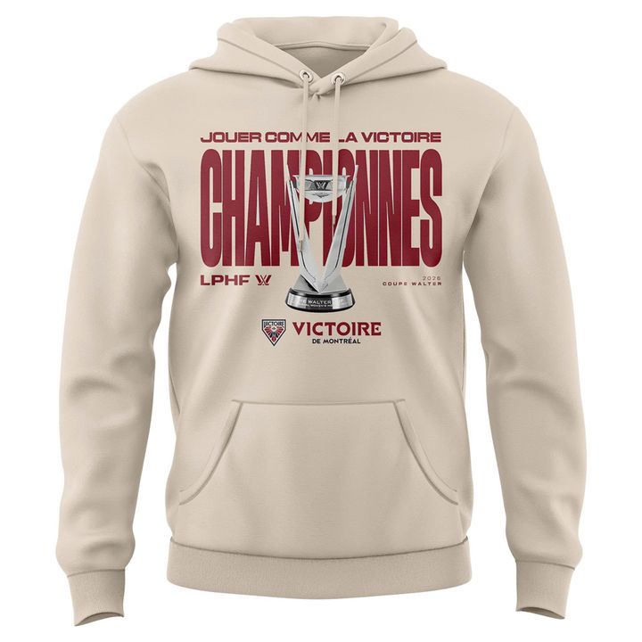 Unisex Montreal Victoire Stadium Essentials Champions Big Cup 2026 Urban Hoodie
