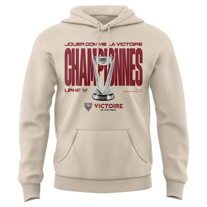 Unisex Montreal Victoire Stadium Essentials Champions Big Cup 2026 Urban Hoodie