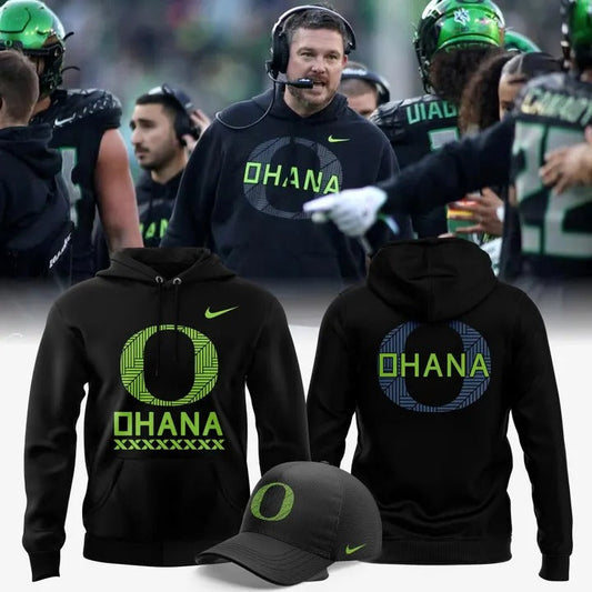 Oregon Ducks Ohana 2025 Limited Edition Hoodie