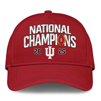 _ .Indiana Hoosiers College Football Playoff 2025 National Champions T-shirt – Cardinal