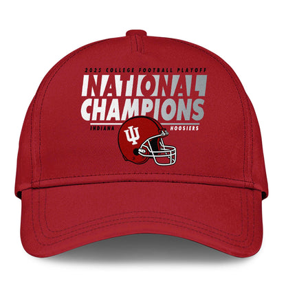 _ .Indiana Hoosiers College Football Playoff 2025 National Champions Hoodie – Cardinal