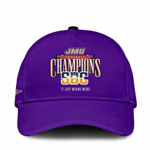 JMU Football 2025 SBC Champs Tshirt