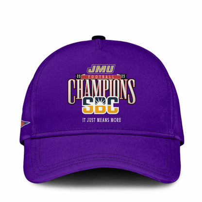 JMU Football 2025 SBC Champs Tshirt