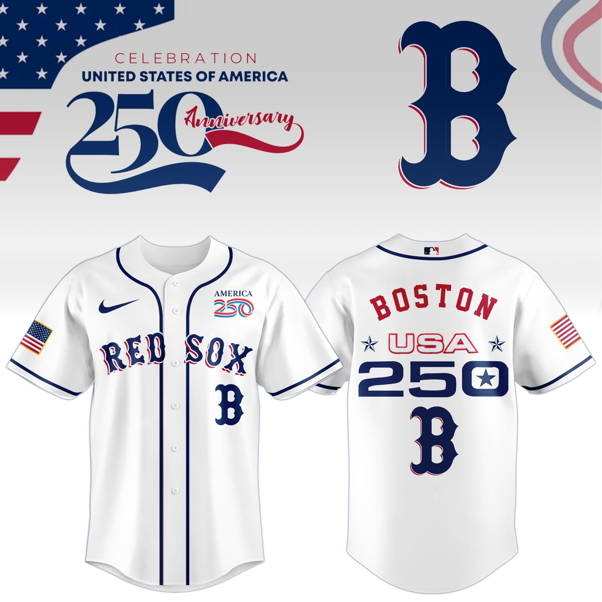 BOS -  250 USA Limited Editions Jersey