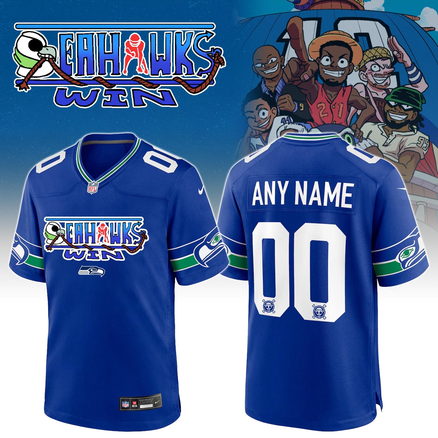 ..Seahawks Collection x Onepiece Limited Jersey, Selling Out Fast