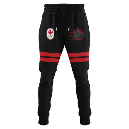 Unisex Canada 2026 Olympic Black Hoodie