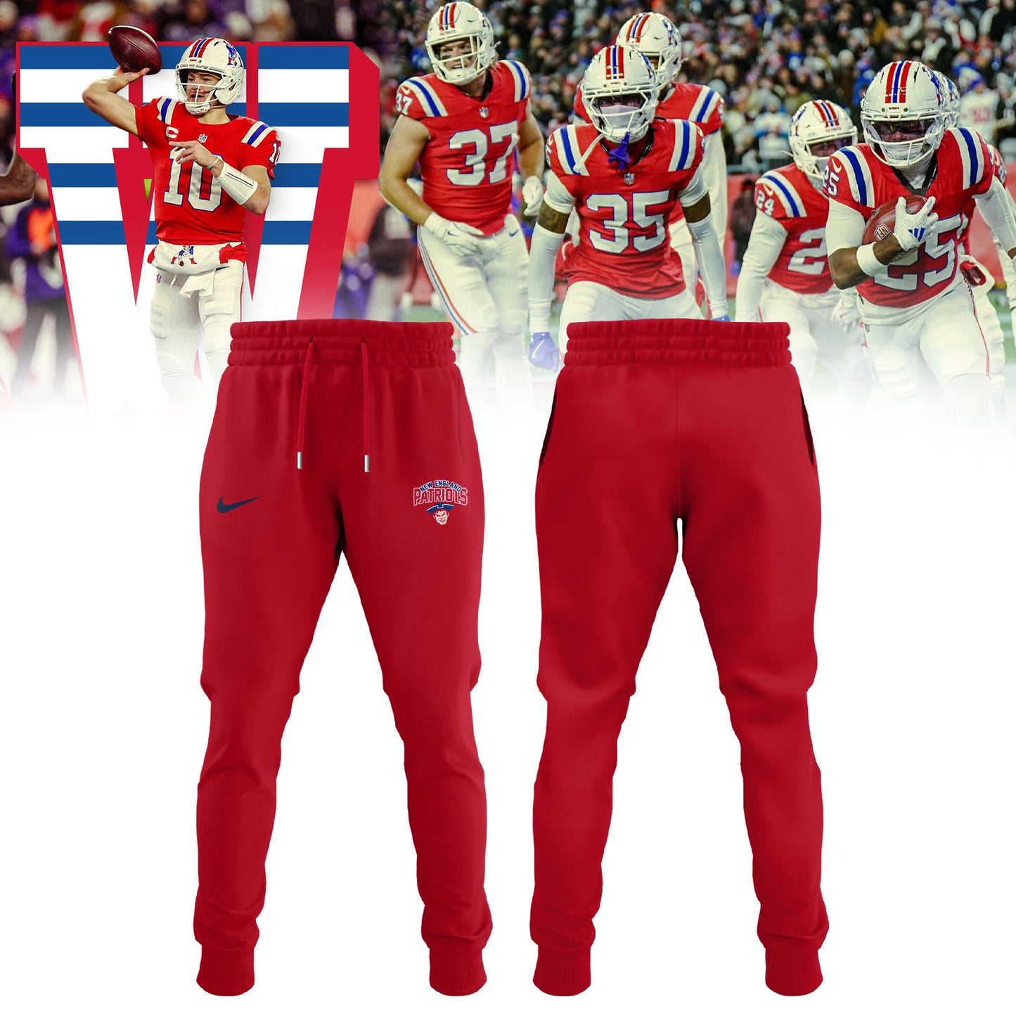 _ New England Patriots Classic Logo Special Edition Hoodie 2025