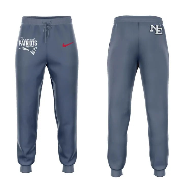 New England Patriots 2025 Rivalries Nor’Easter Storm Blue Zip Hoodie