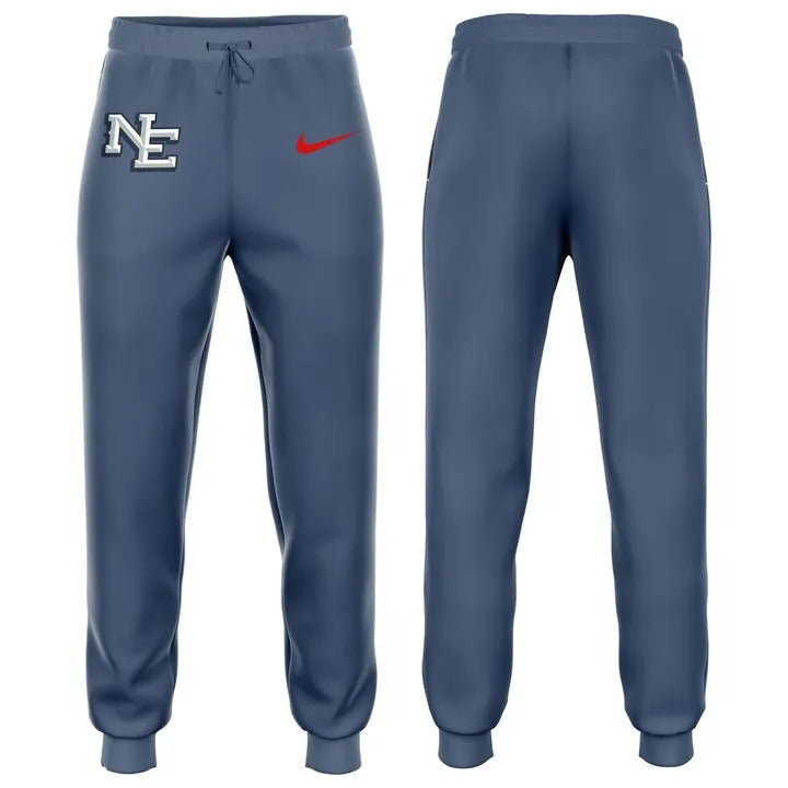 New England Patriots 2025 Rivalries Nor’Easter Storm Blue Hoodie
