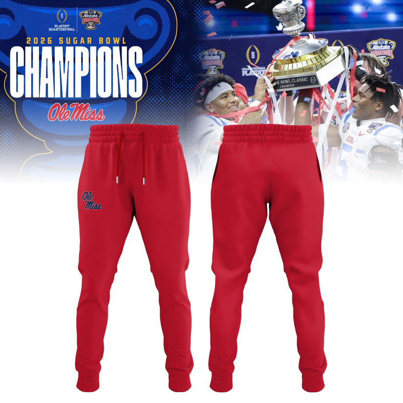 Ole Miss Rebels 2026 AllState Sugar Bowl Champions Limited New Hoodie