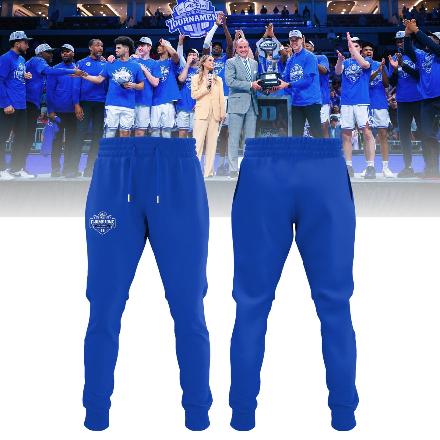 Duke 2026 ACC Men’s Basketball Tournament Champions Locker Room Hoodie