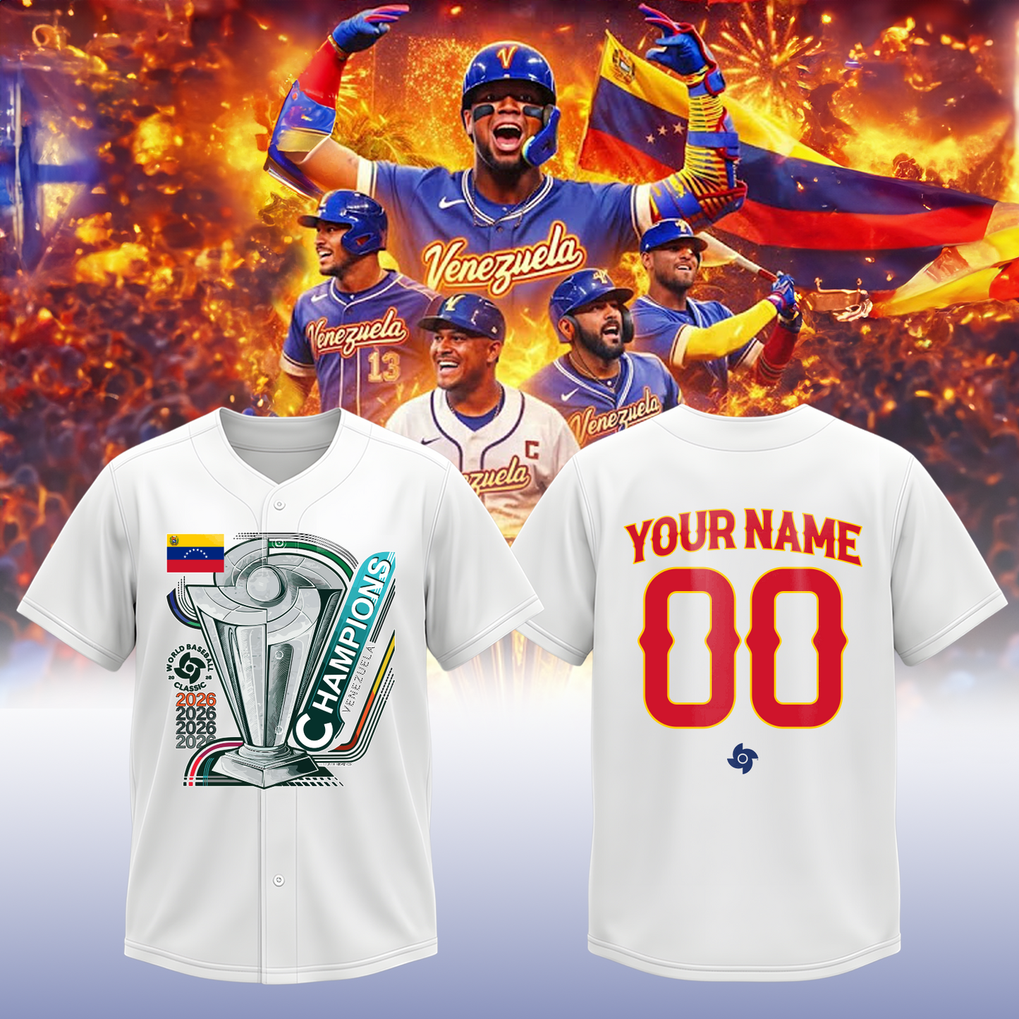 🏆️🏆️🏆 Venezuela Baseball World Baseball Classic Champions