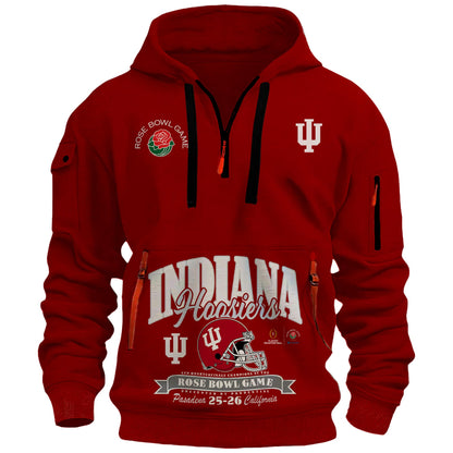 ..Indiana Hoosiers x Rose Bowl Champions H115 Hoodie