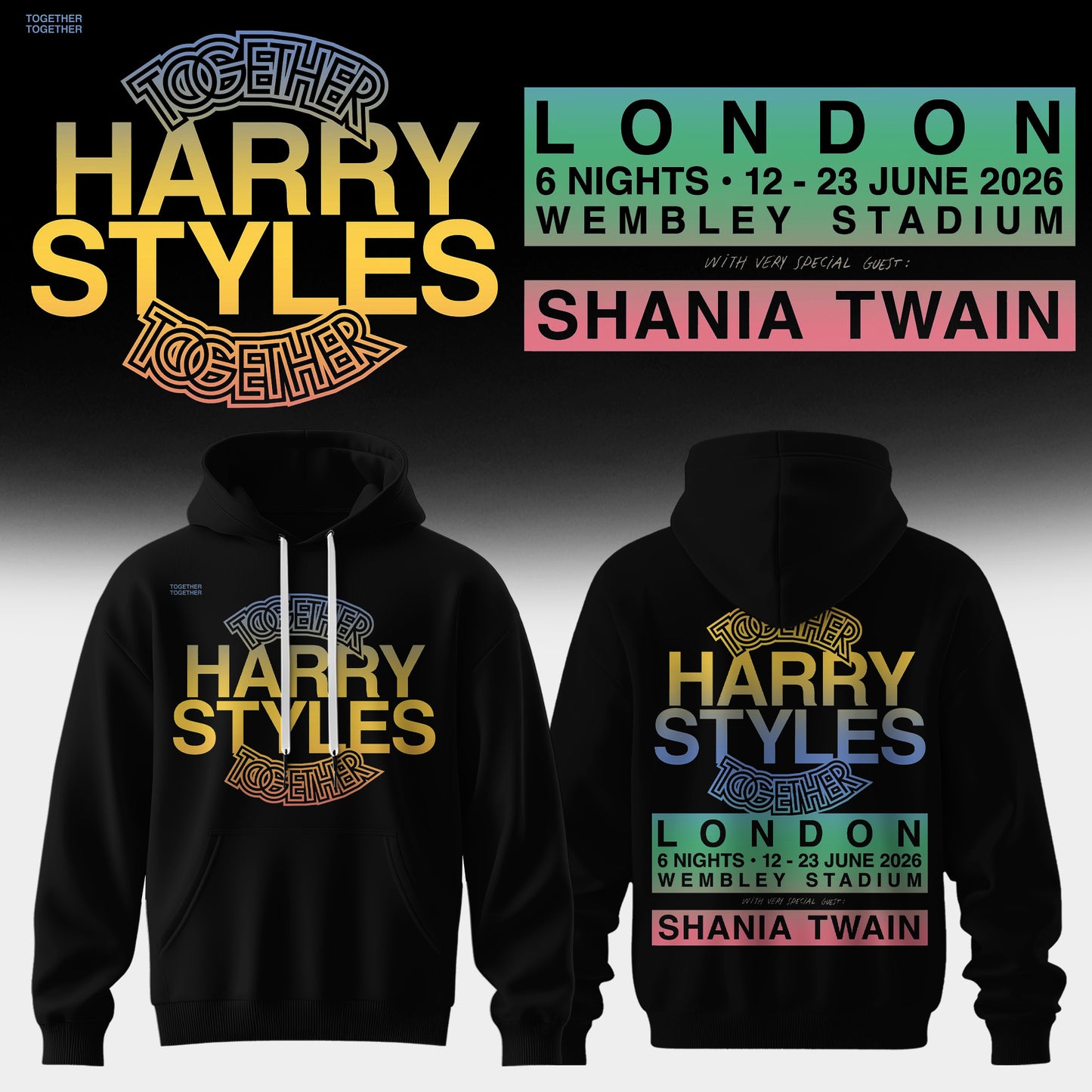 _ Harry Styles – Together, Together Tour 2026 Hoodie