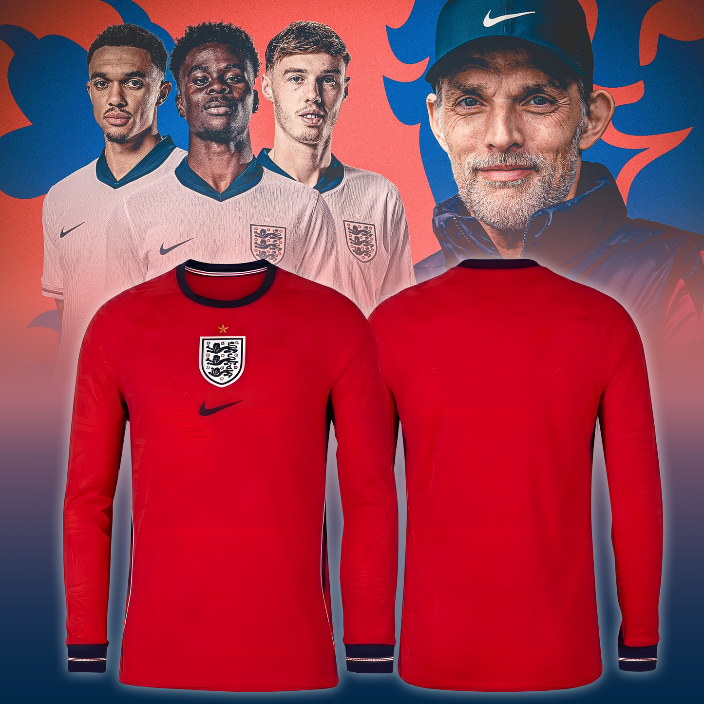 England 2026 Stadium Away Long Sleeve