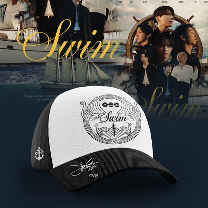 BTS – Swim Arirang Album Mixed Mesh Hoodie