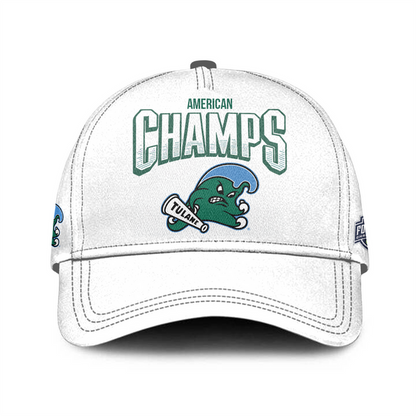 _Tulane Football 2025 American Conference Champs Hoodie