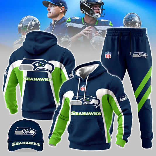 Seattle S. Retro Hoodie Limited Edition.
