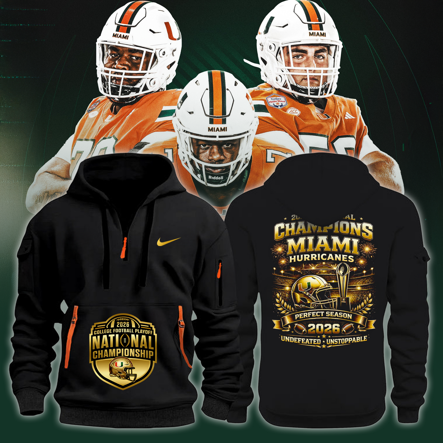 Glory Gold National Champions NewHoodie