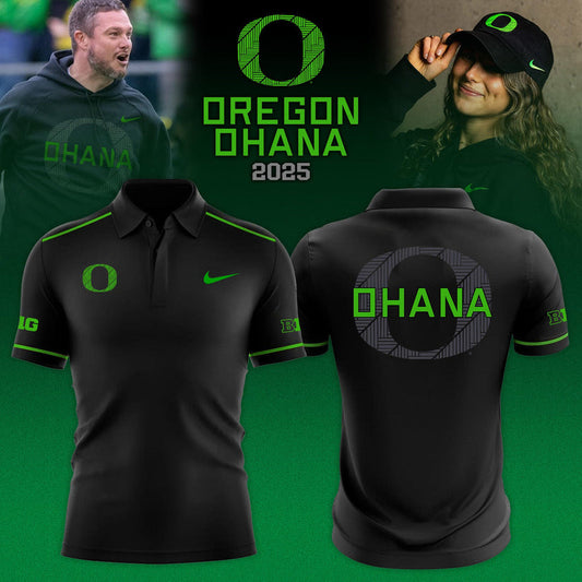Oregon Ducks Ohana 2025 Limited Edition Polo