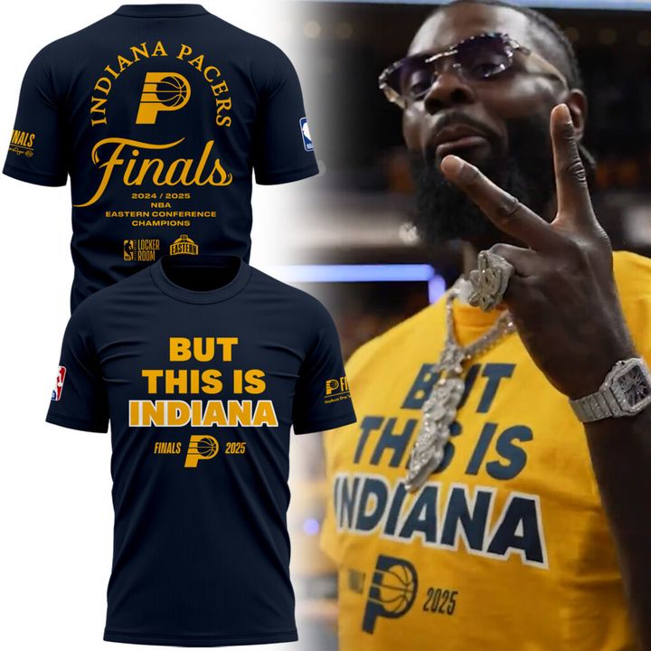 Special New Indiana Pacers “But This Is Indiana” T-Shirt.