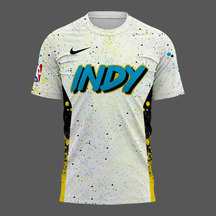 9A . Special New Indiana Pacers T-Shirt 2025