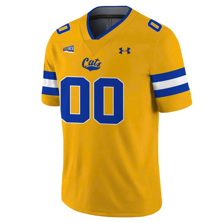 Special 2025 GOLD RUSH Montana State Football Jersey | OS14