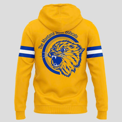 Special 2025 GOLD RUSH Montana State Football Hoodie | JG18
