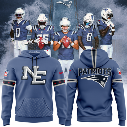 NE Patriots 2025 Rivalries Nor’Easter Hoodie