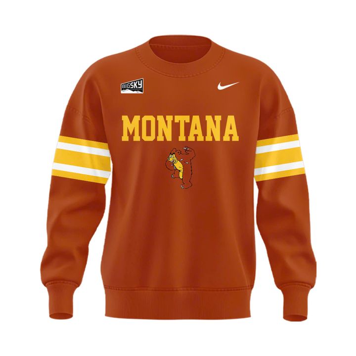 1995 Montana Grizzlies Throwbacks Uniform Sweatshirt | ZR41