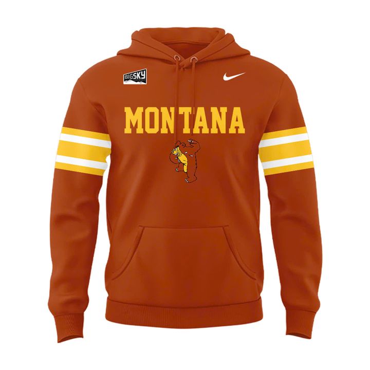 1995 Montana Grizzlies Throwbacks Uniform Hoodie | OP57