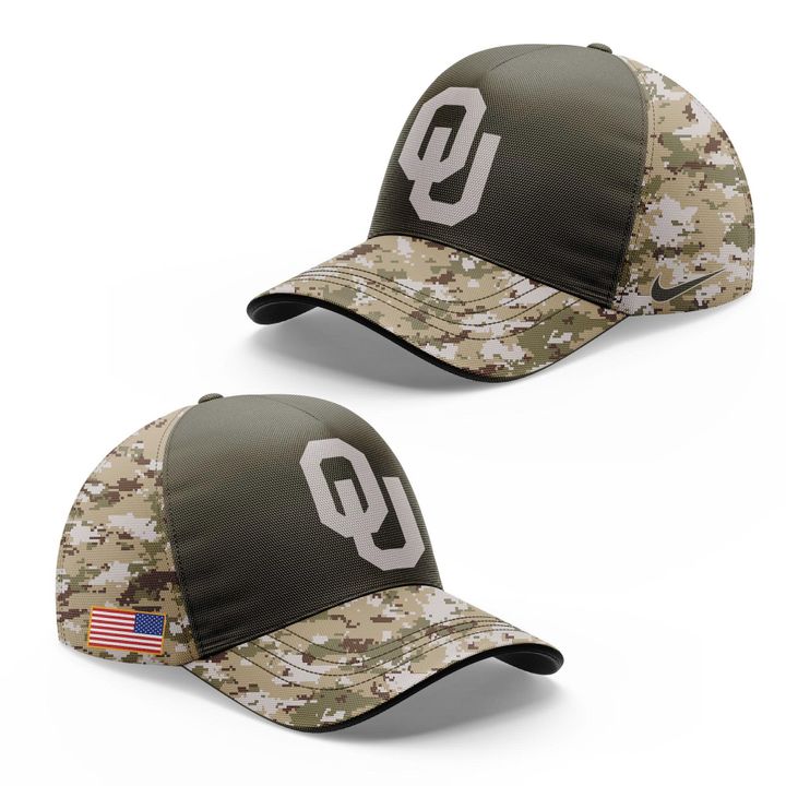 Oklahoma Football 2025 Salute To Service T-shirt