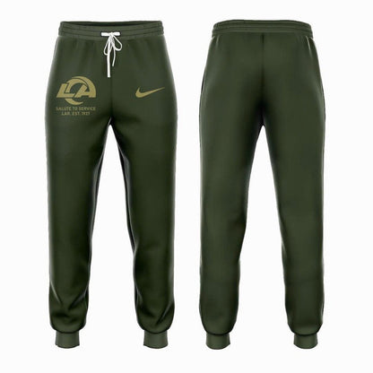 Los Angeles Rams Salute to Service 2025 Hoodie