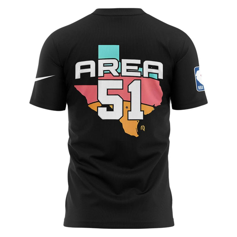 San Antonio Spurs City Edition "AREA 51" T-shirt