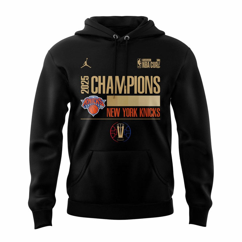 New York Knicks 2025 Cup Champions Combo Hoodie