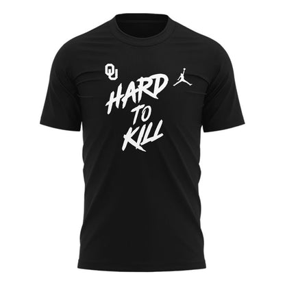 2025 "Hard To Kill" Oklahoma Sooners Black T-Shirt