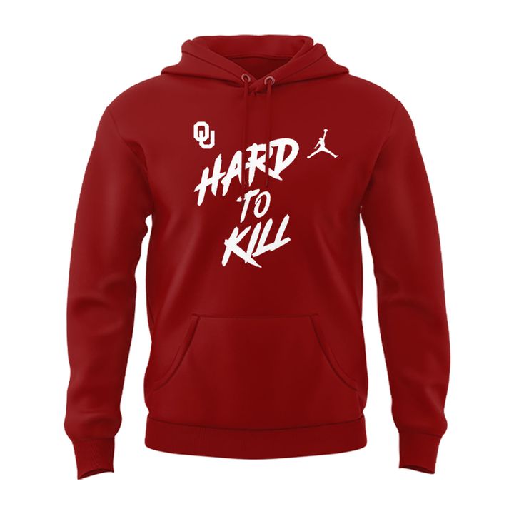 2025 "Hard To Kill" Oklahoma Sooners Red Hoodie