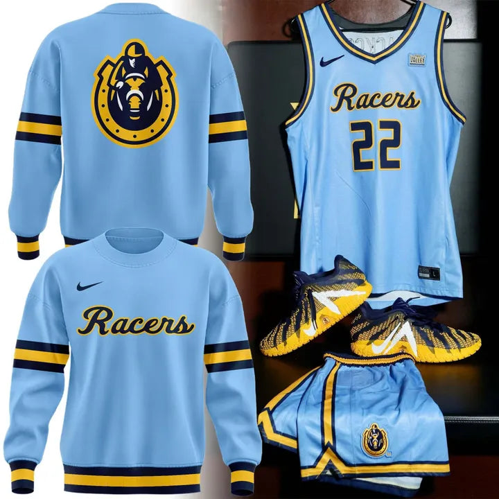 Murray State Basketball Icy Blue Uniform Sweatshirt - Special Edition