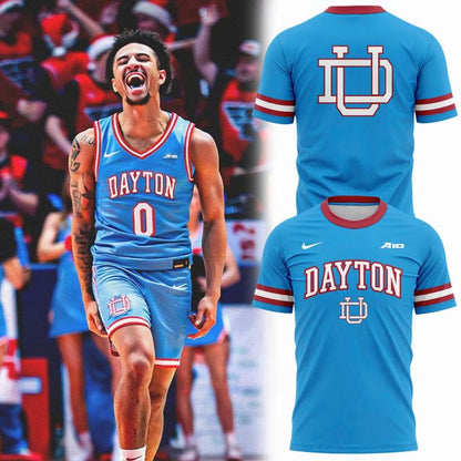 Dayton Basketball "Chapel Blue" Uniform T-Shirt - Limited Edition