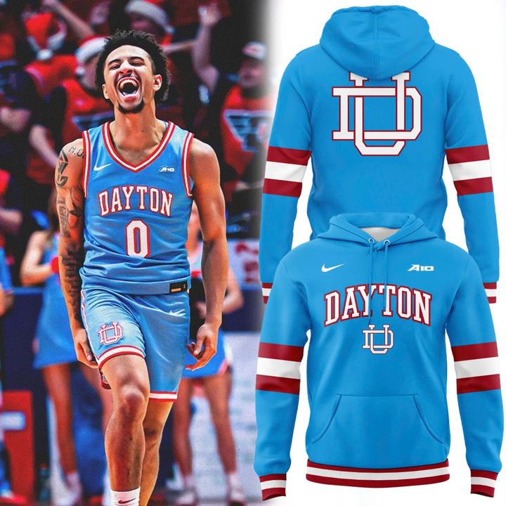 Dayton Basketball "Chapel Blue" Uniform Hoodie - Limited Edition