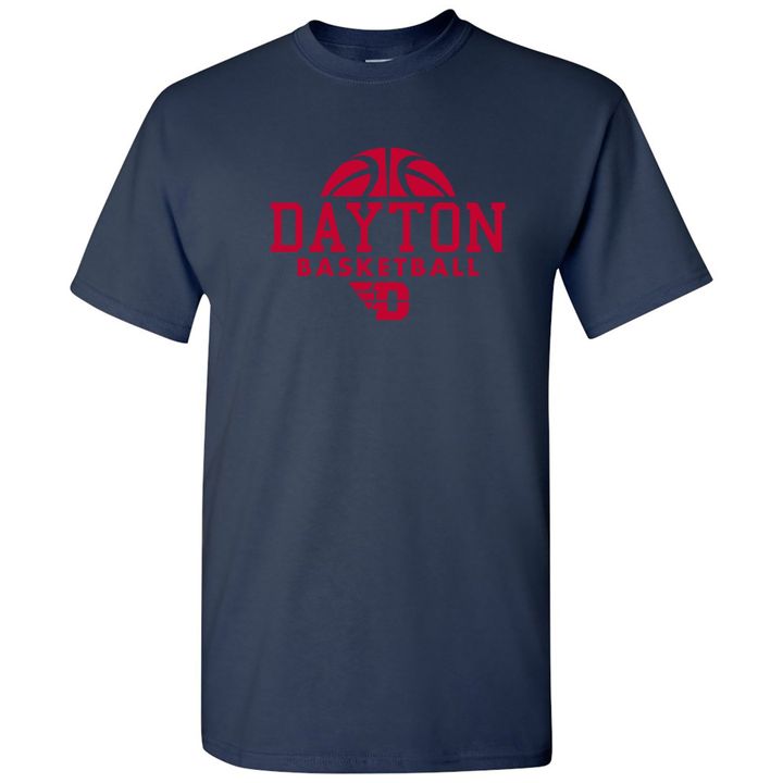 University of Dayton Flyers Basketball Hype Short Sleeve T Shirt