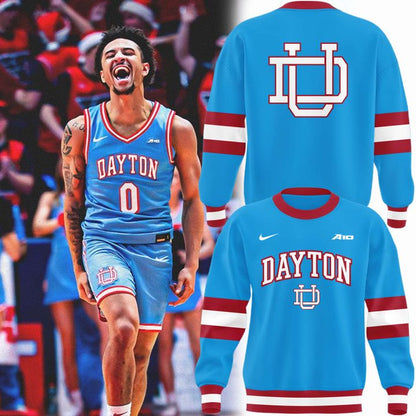 Dayton Basketball "Chapel Blue" Uniform Sweatshirt - Limited Edition