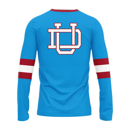 Dayton Basketball "Chapel Blue" Uniform Long Sleeve Shirt - Limited Edition