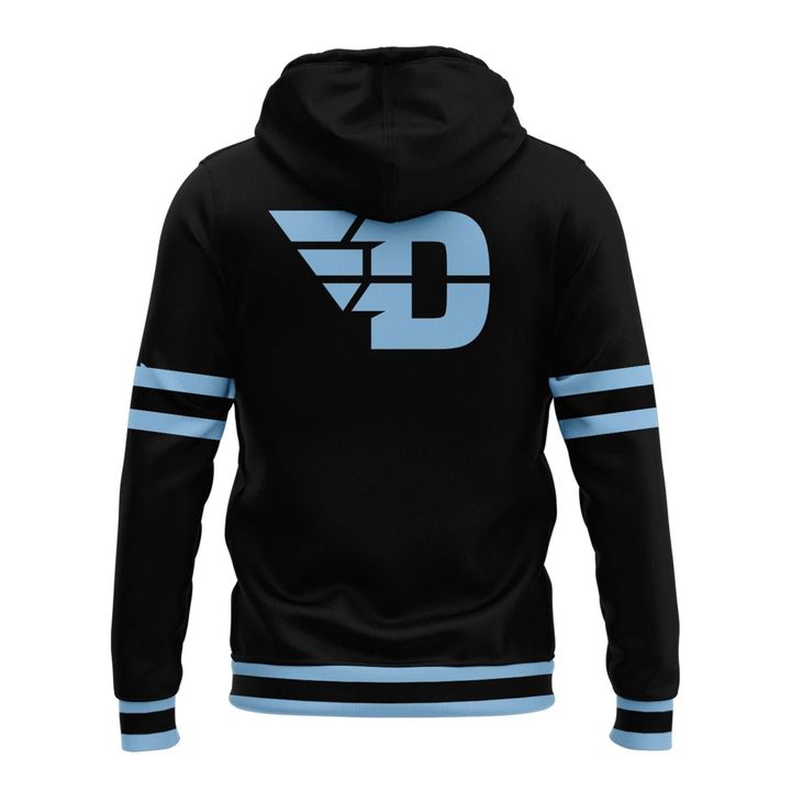 Dayton Basketball 𝑺𝒕𝒆𝒂𝒍𝒕𝒉 𝑩𝒍𝒂𝒄𝒌 Uniform Hoodie - Limited Edition