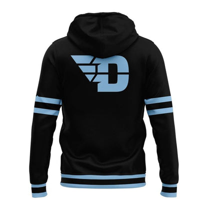 Dayton Basketball 𝑺𝒕𝒆𝒂𝒍𝒕𝒉 𝑩𝒍𝒂𝒄𝒌 Uniform Hoodie - Limited Edition